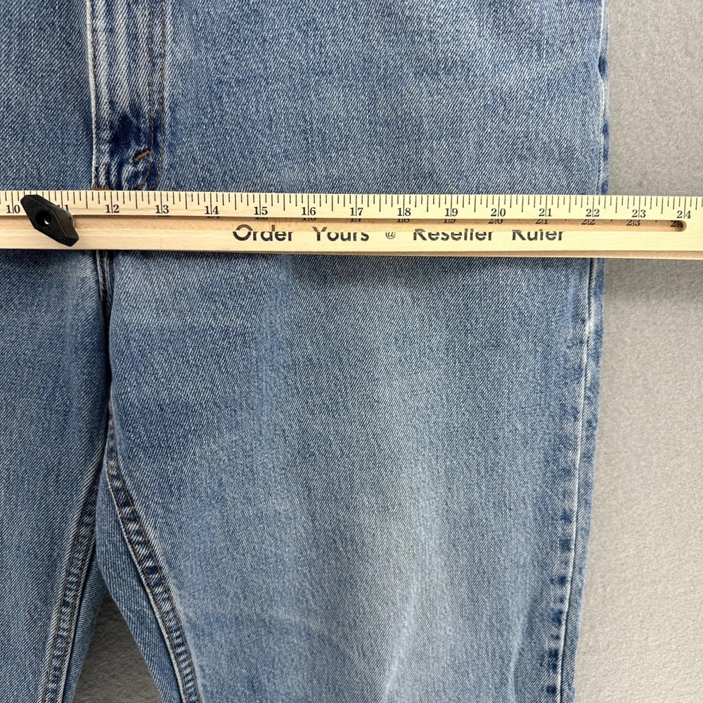 VTG 90s Levi's 550 Jeans Mens 36x31 Made in USA Light Wash Relaxed Fit Grunge - Picture 5 of 9